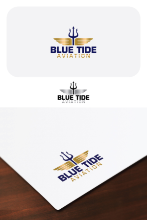 Logo Design by Maxo-Biz for Blue Tide Aviation | Design: #25315454