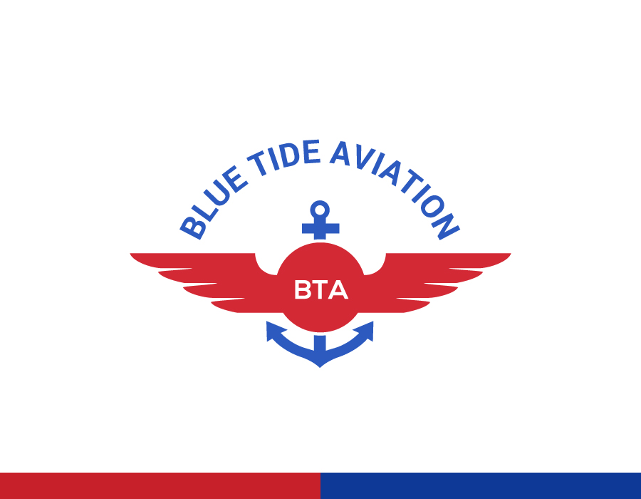 Logo Design by Matrix Studio for Blue Tide Aviation | Design #25311481