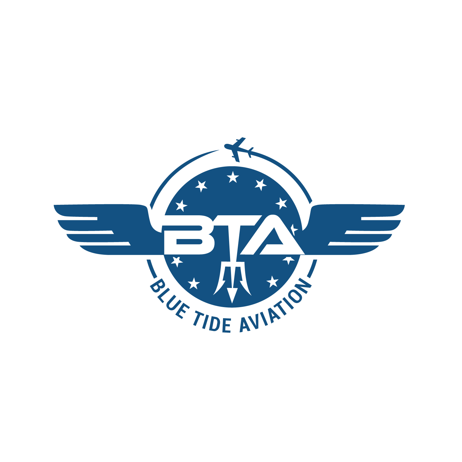 Logo Design by geni for Blue Tide Aviation | Design #25317706