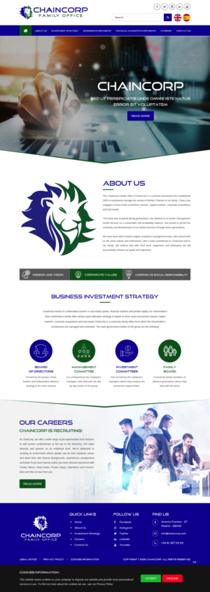 Web Design by pb for this project | Design: #25324022