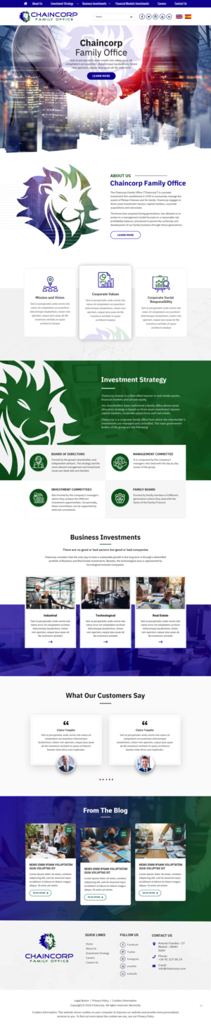 Web Design by pb for this project | Design: #25324024
