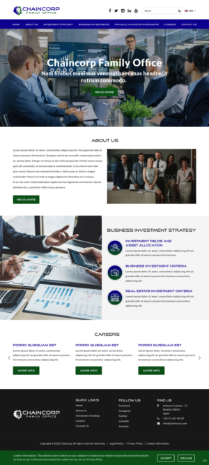 Web Design by pb for this project | Design: #25324037