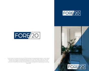 Fore/20 in any way shape or form | Diseño de Logo por 92logo