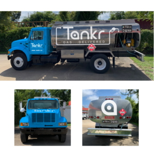 Tankr-- Gas Delivery  | Car Wrap Design by Yoga Tri