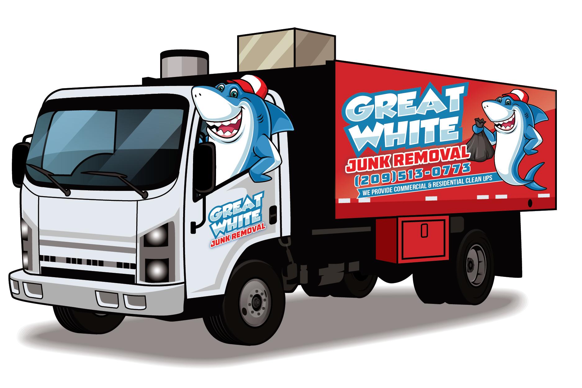 Design de Logo par singhania pour Great white junk removal  | Design #25319450