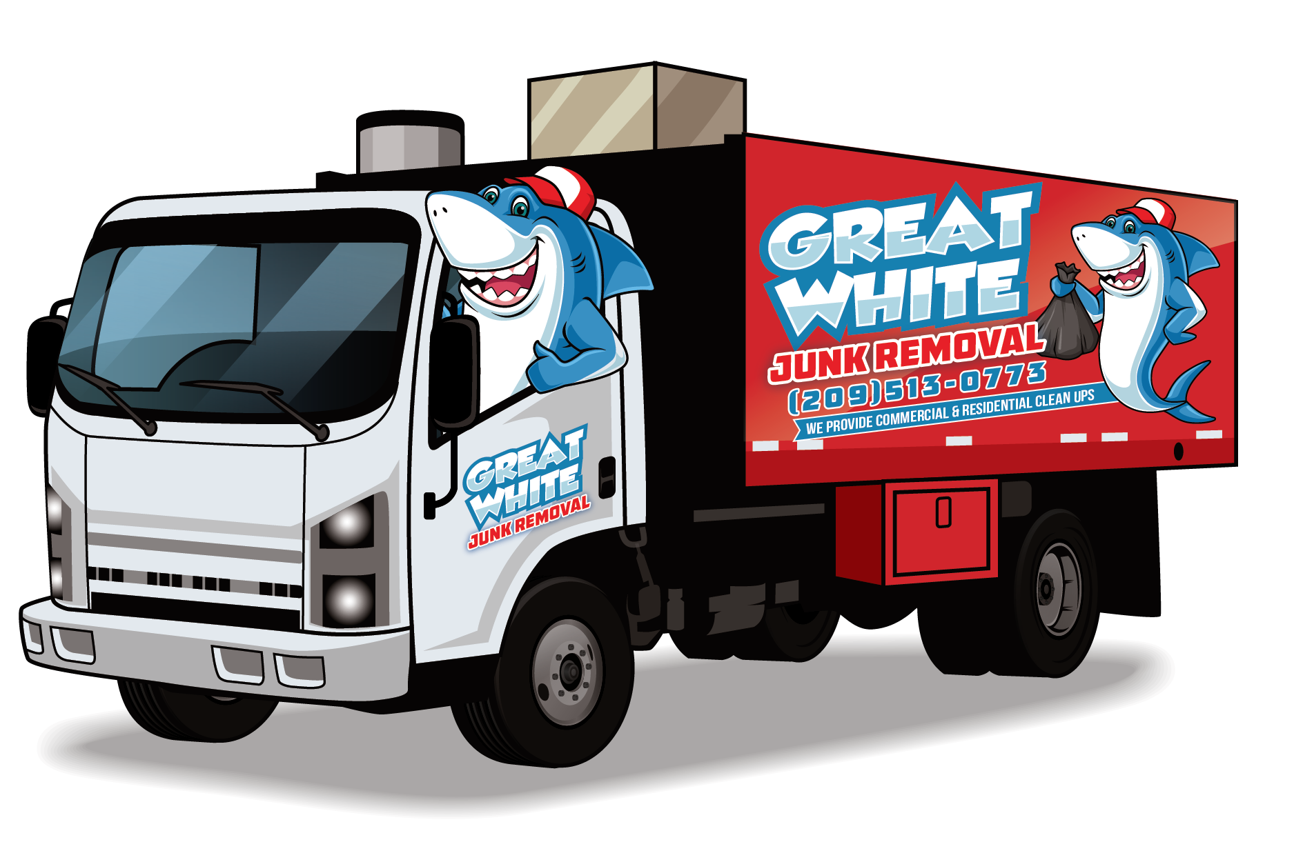 Design de Logo par singhania pour Great white junk removal  | Design #25319595