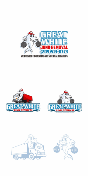 Design de Logo par ArtTam pour Great white junk removal  | Design : #25320297