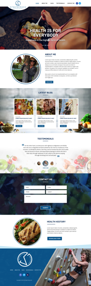 Diseño Wordpress por pb para este proyecto | Diseño: #25323980