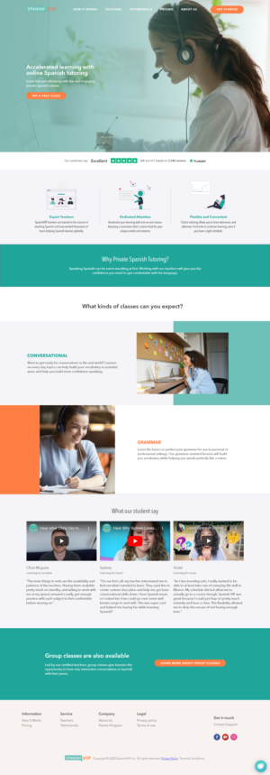 Web Design by Andy Pham for this project | Design: #25340134