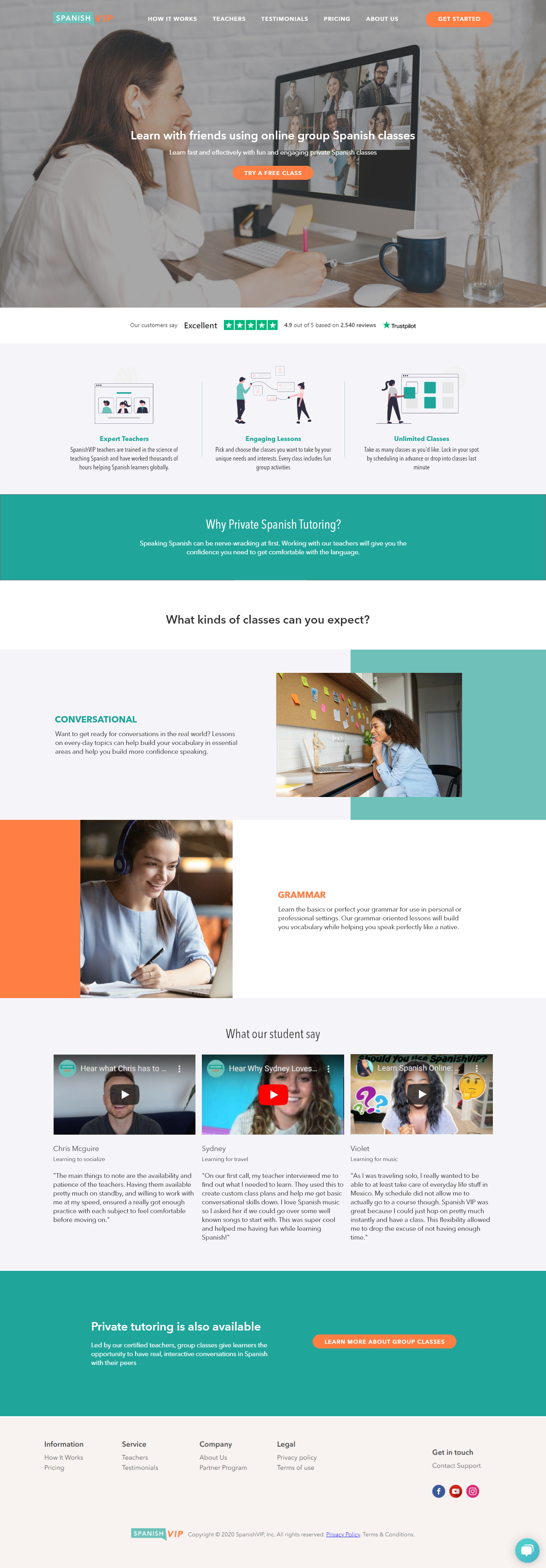 Web Design by Andy Pham for this project | Design #25340135