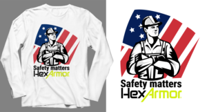 T-Shirt-Design von SAI DESIGNS für HexArmor | Design: #25330626
