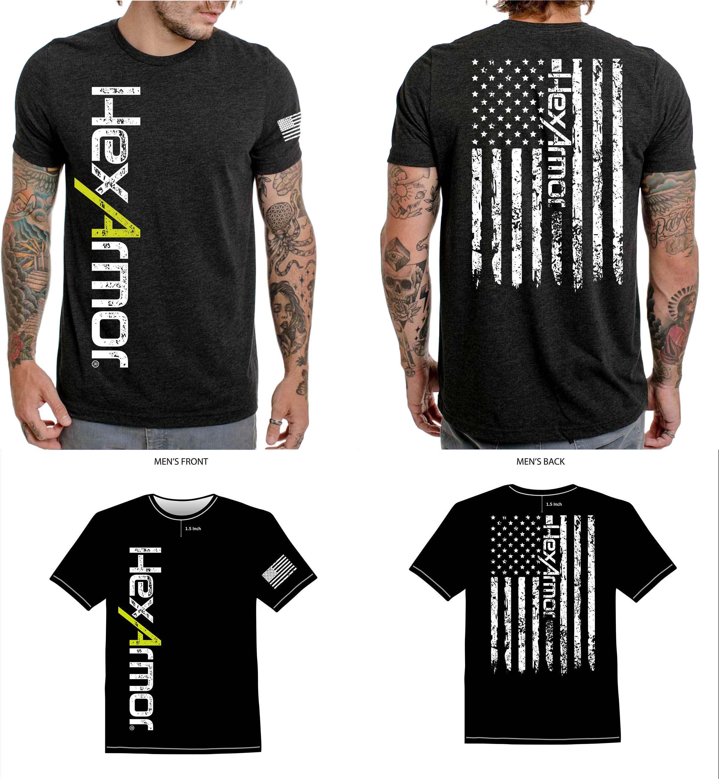 T-shirt Design by mekhfioui for HexArmor | Design #25339706