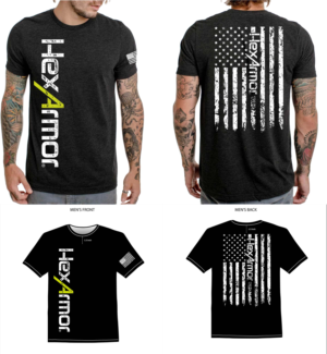 T-shirt Design by mekhfioui for HexArmor | Design #25339706