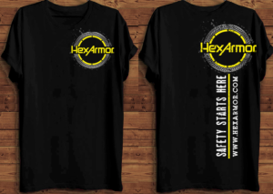 T-shirt for Safety Company to give away to industrial customers/workers at safety events | T-shirt Design by creative gravity