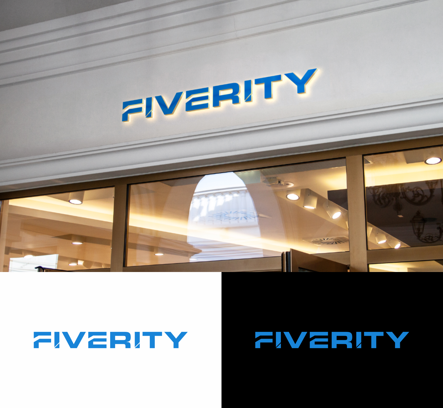 Logo Design by dobleh_creative for FiVerity | Design #25317453