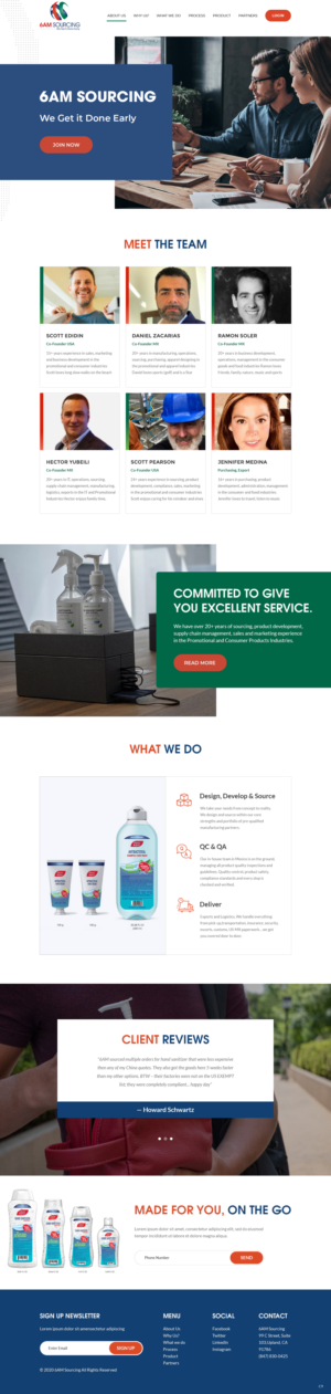 Wix Design by pb for XACTLY LLC | Design: #25335615