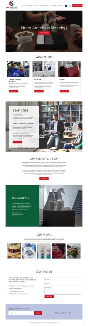 Wix Design by pb for XACTLY LLC | Design: #25335617