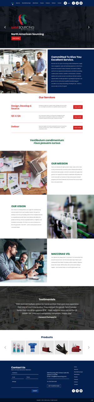 Wix Design by pb for XACTLY LLC | Design: #25335621