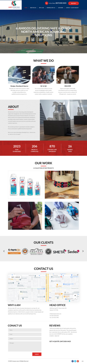 Wix Design by pb for XACTLY LLC | Design: #25336501