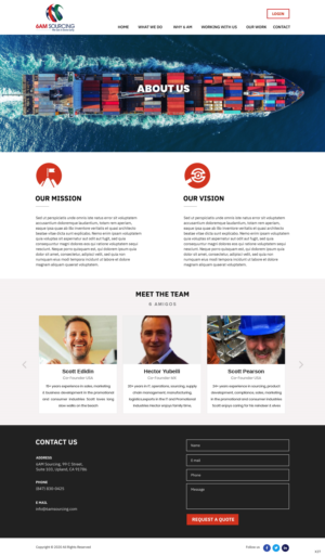 Wix Design by pb for XACTLY LLC | Design: #25414690