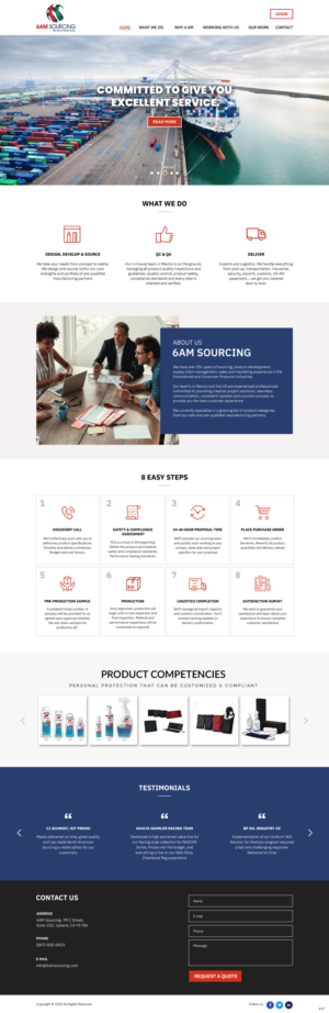 Wix Design by pb for XACTLY LLC | Design: #25414692