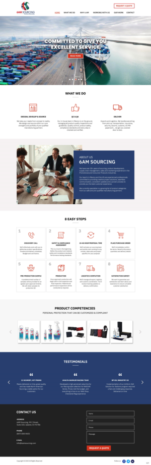 Wix Design by pb for XACTLY LLC | Design: #25500351