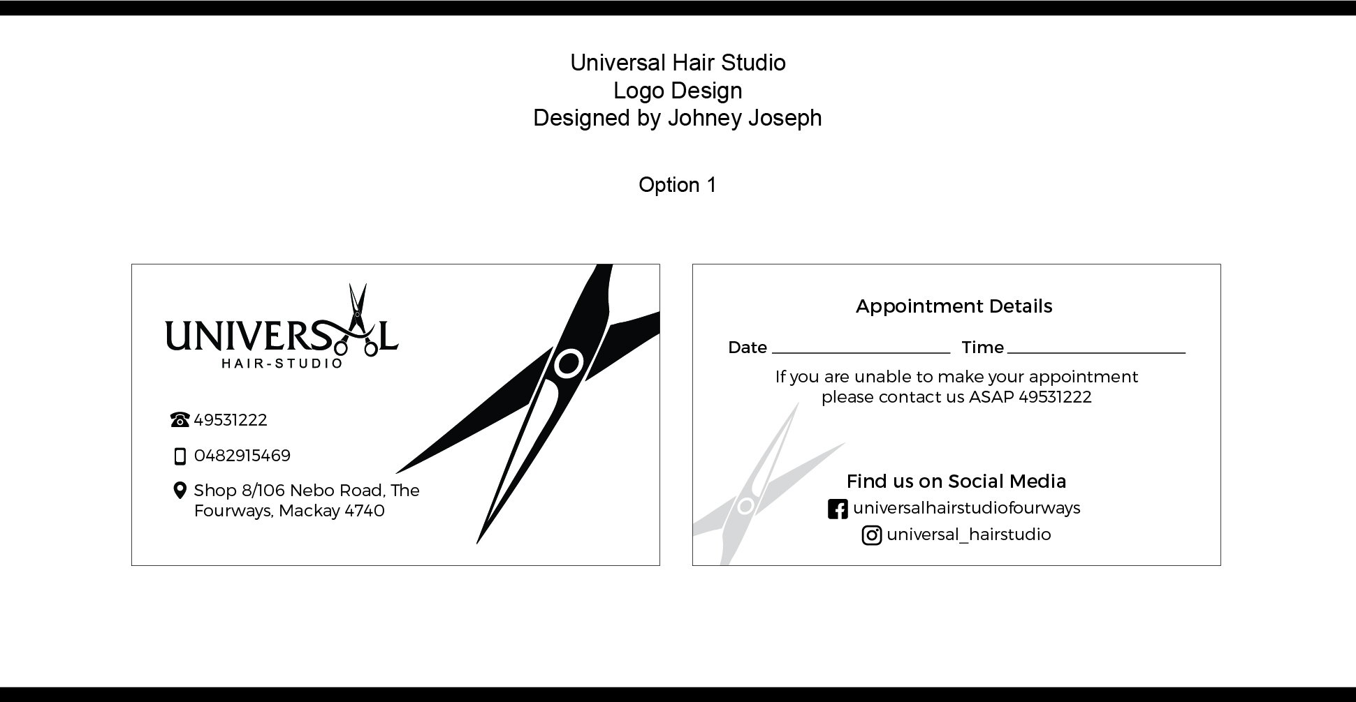 Business Card Design by Johney for this project | Design #25337845