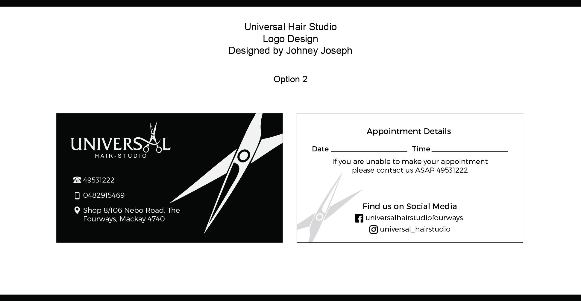 Business Card Design by Johney for this project | Design #25337849