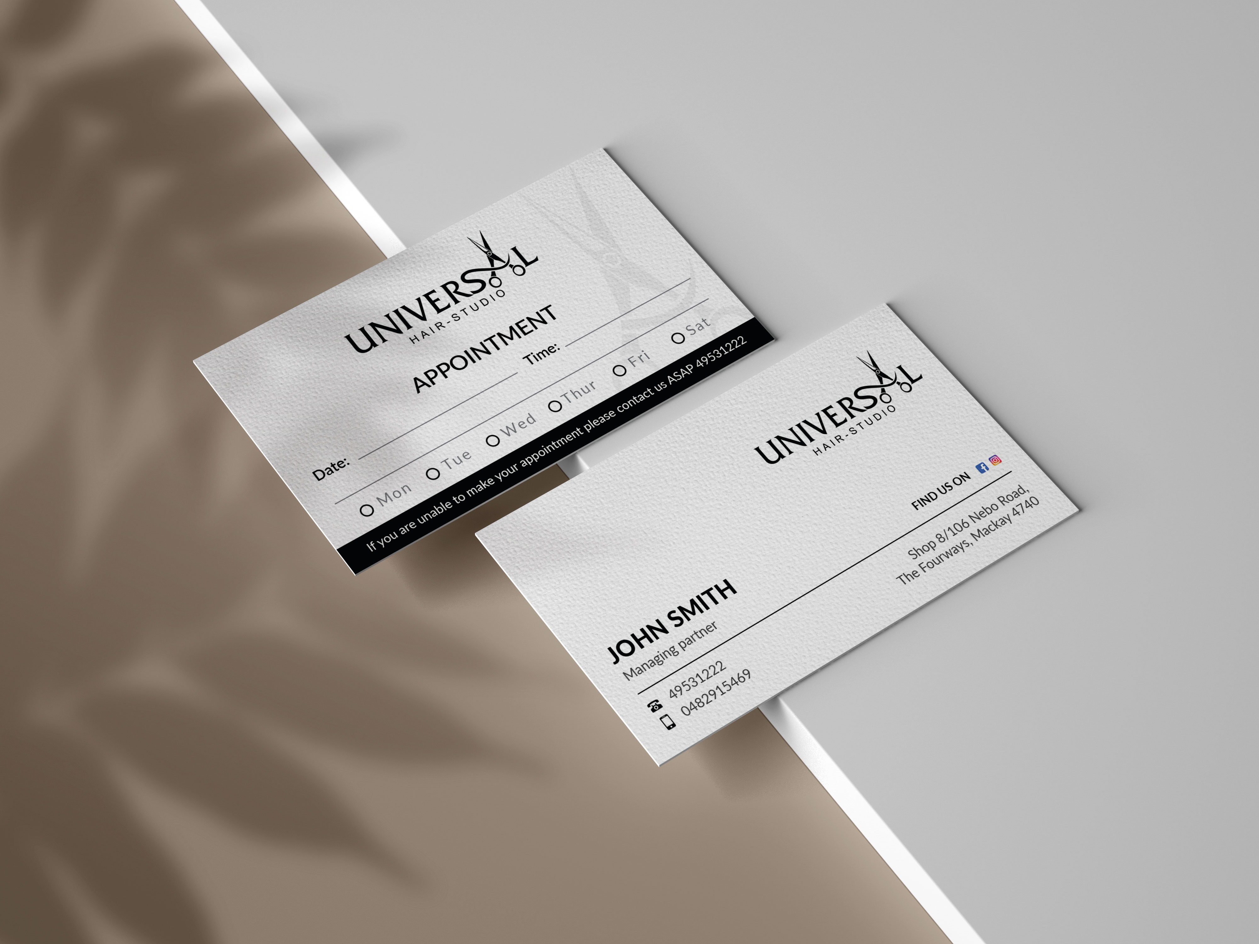 Business Card Design by Musa. A for this project | Design #25331249