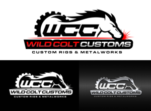Wild Colt Customs, WCC | Logo Design by sherman