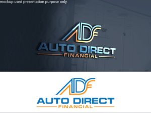 Could say full name or ADF or Auto Direct or some logo image client is flexible. | Logo Design by Juli creation