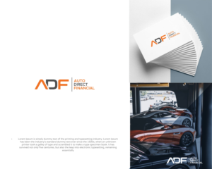Could say full name or ADF or Auto Direct or some logo image client is flexible. | Logo Design by MX LogoArt