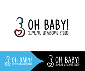 Diseño de Logo por NDRO para Oh Baby! Ultrasound | Diseño: #25322380