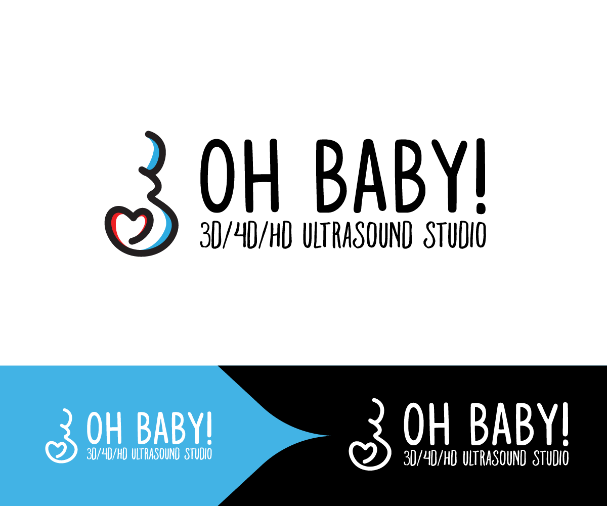 Logo Design by NDRO for Oh Baby! Ultrasound | Design #25322381