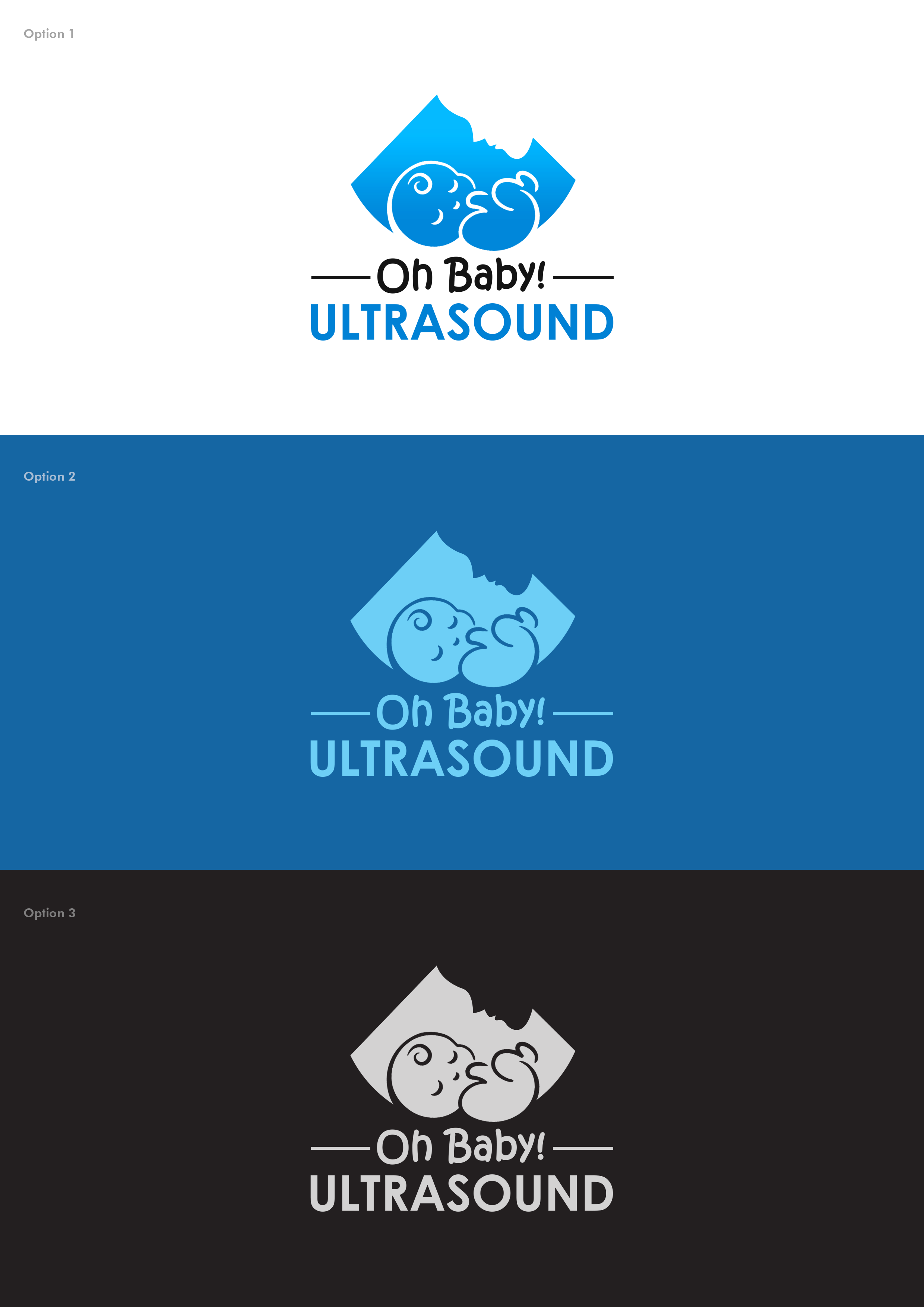 Logo Design by imke for Oh Baby! Ultrasound | Design #25338882