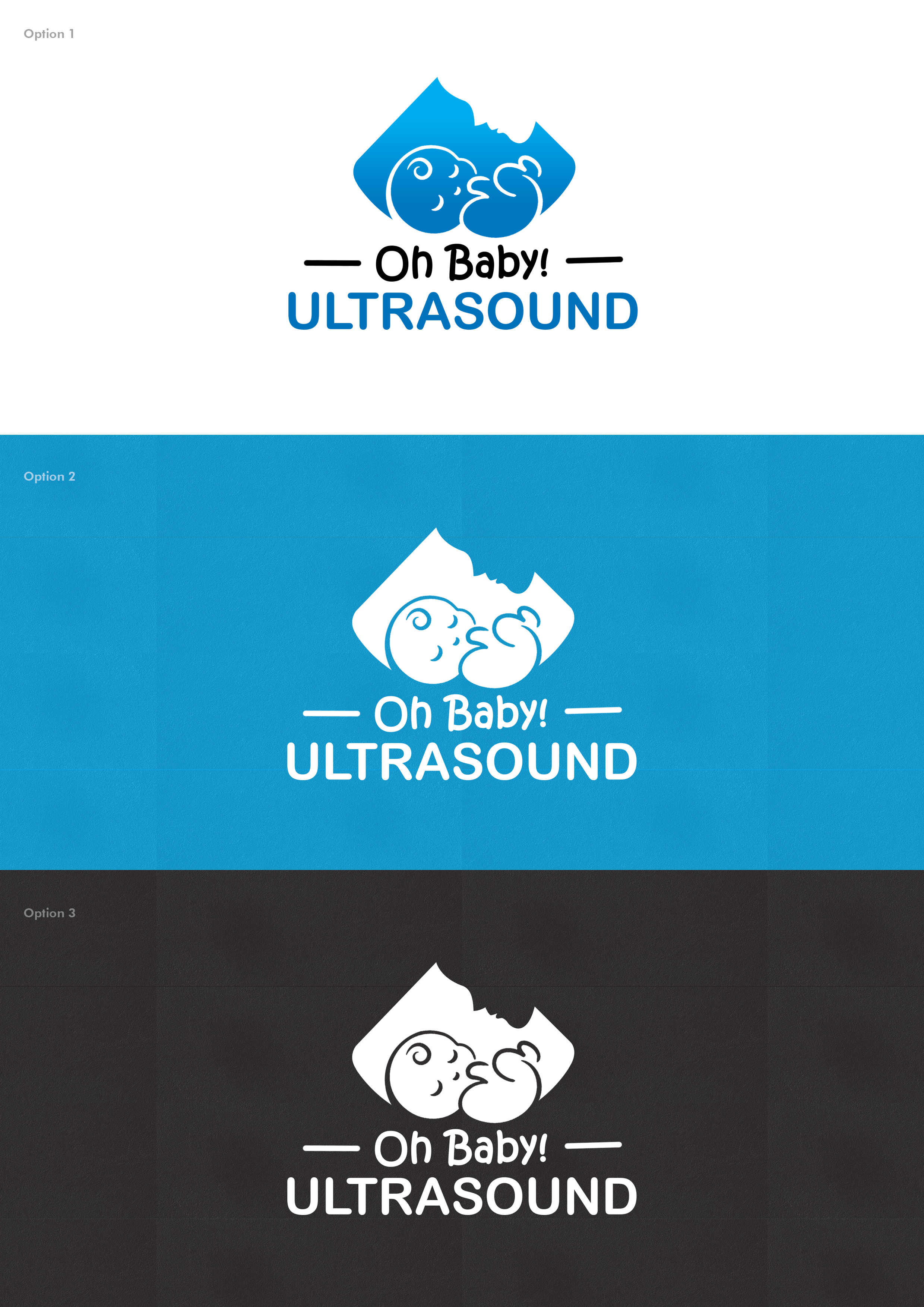 Logo Design by imke for Oh Baby! Ultrasound | Design #25352766