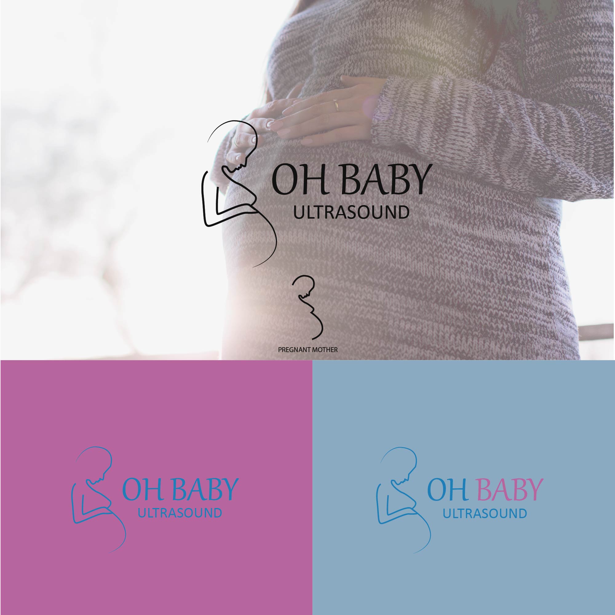 Logo Design by alitjuara for Oh Baby! Ultrasound | Design #25332630
