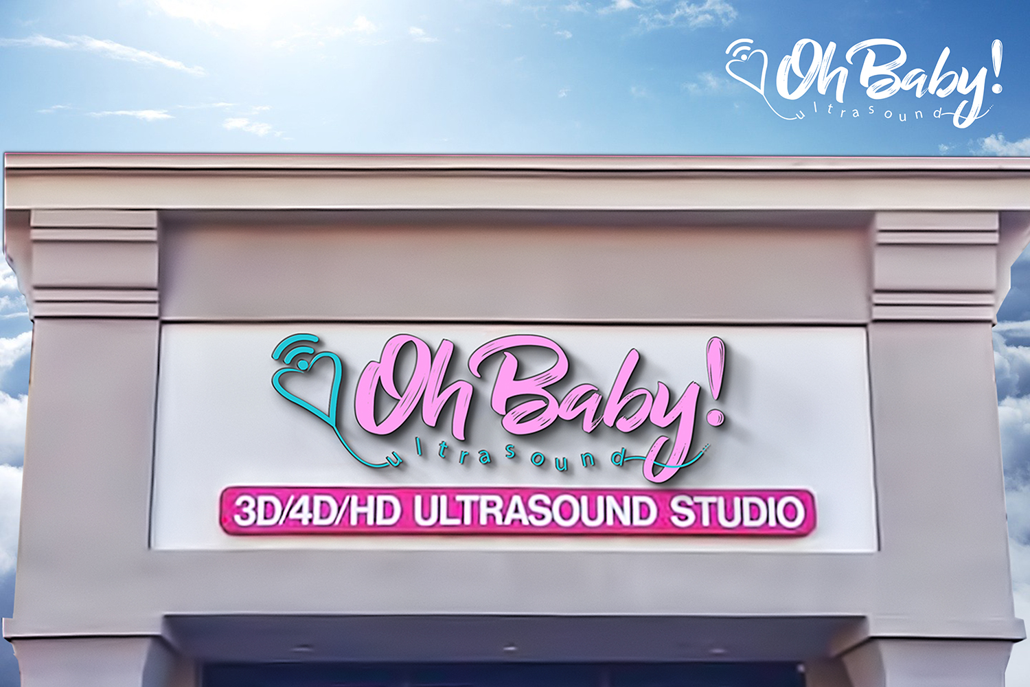 Diseño de Logo por Light Hand Design para Oh Baby! Ultrasound | Diseño #25325598