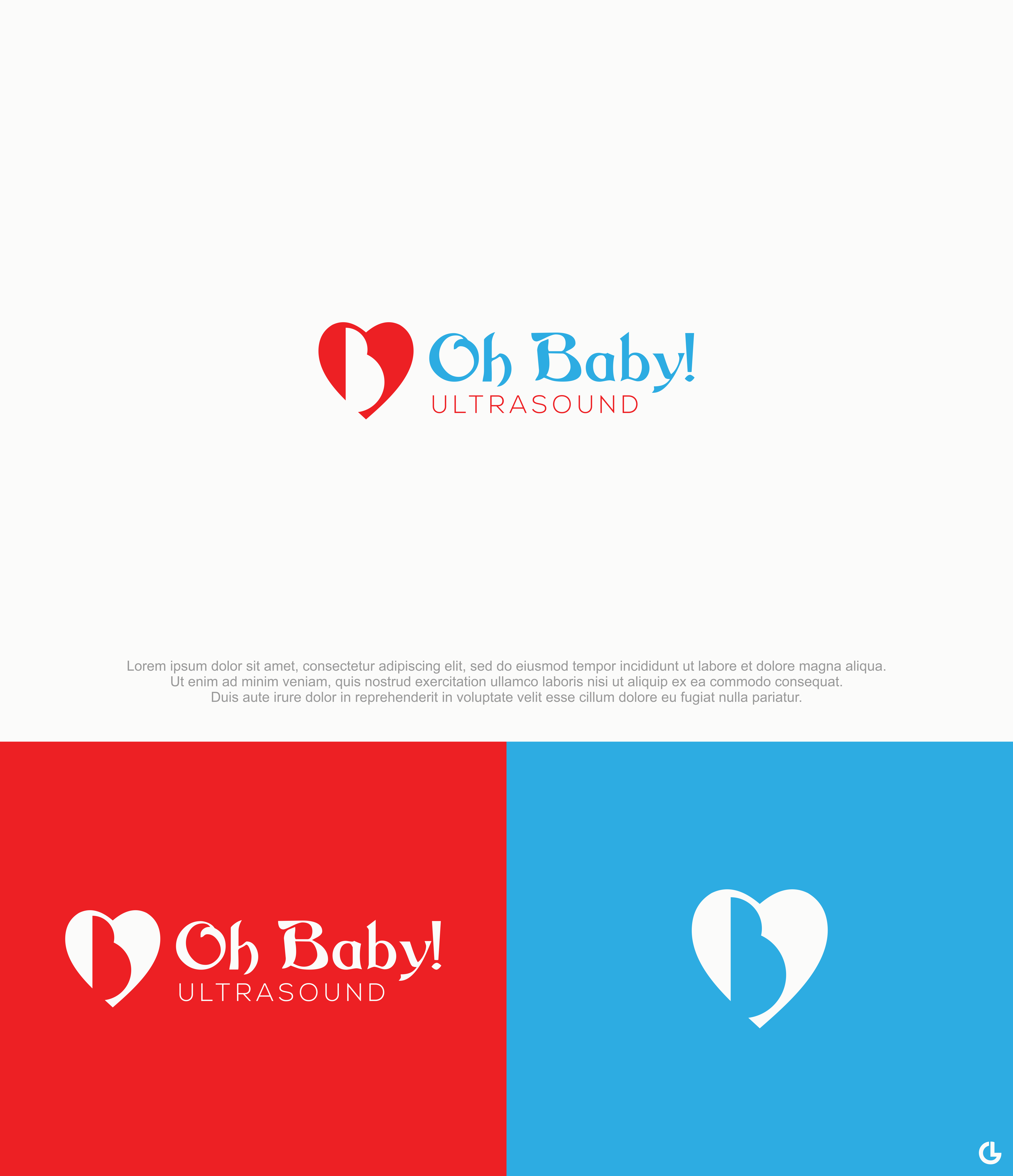 Diseño de Logo por R!CKY para Oh Baby! Ultrasound | Diseño #25359841