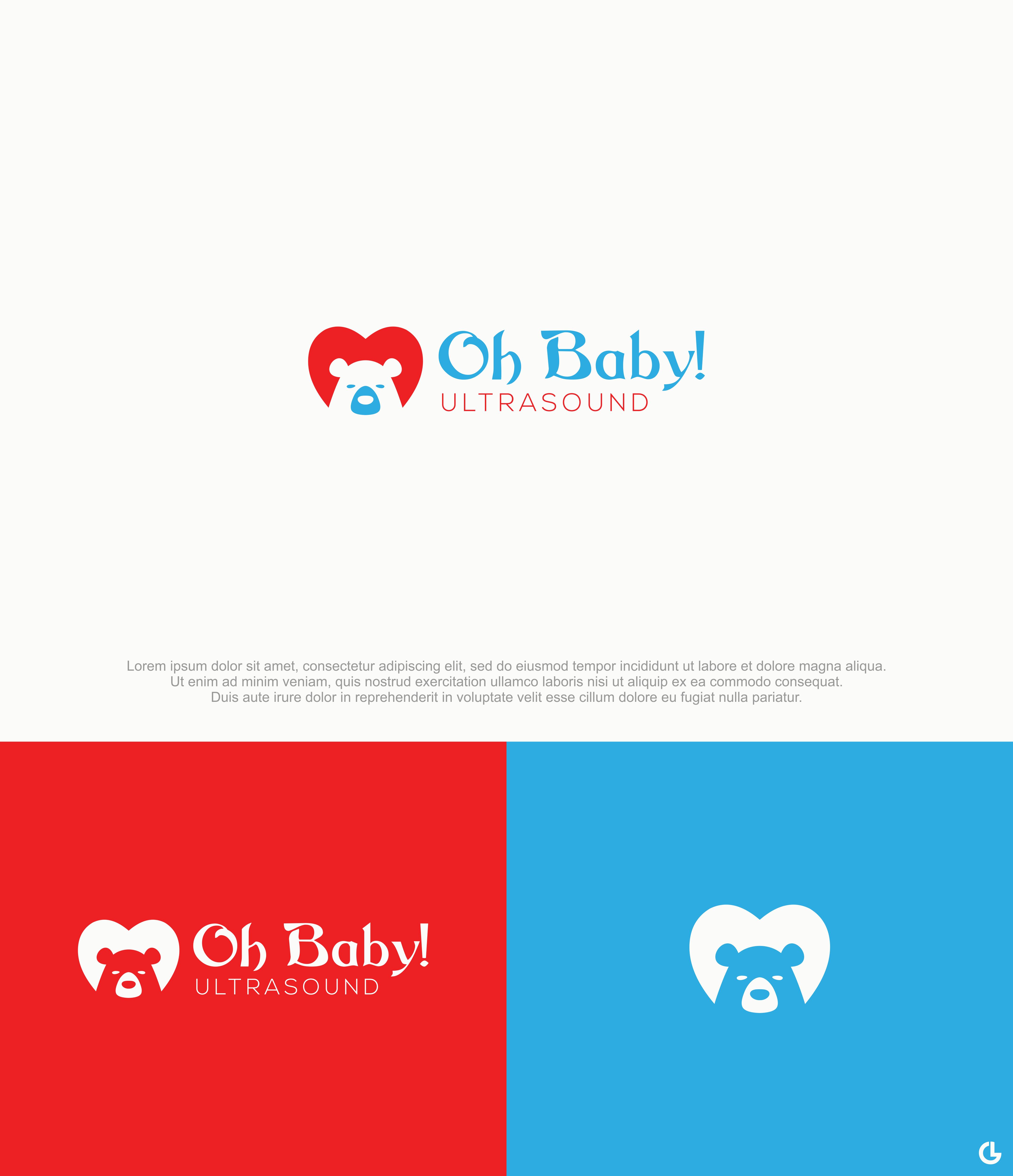 Diseño de Logo por R!CKY para Oh Baby! Ultrasound | Diseño #25359855