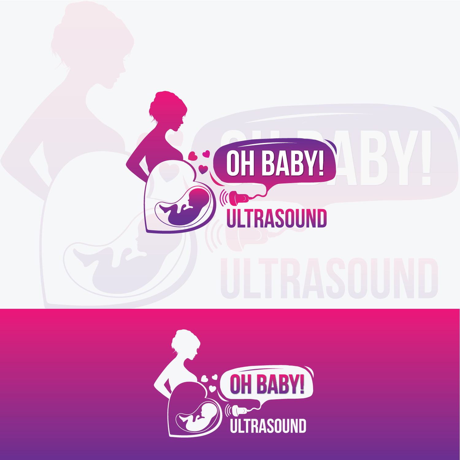 Logo Design by moasis for Oh Baby! Ultrasound | Design #25320990