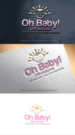 Diseño de Logo por graphicevolution para Oh Baby! Ultrasound | Diseño: #25320835