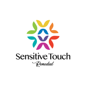 Sensitive Touch Remedial (OR abbreviated to 'STR') | Logo Design by Ng V Duc