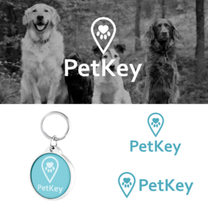 PetKey | Logo Design by simple mind