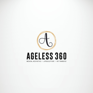 Ageless 360   Medical Aesthetics | Liposculpture | Fat Transfer | Logo Design by B8
