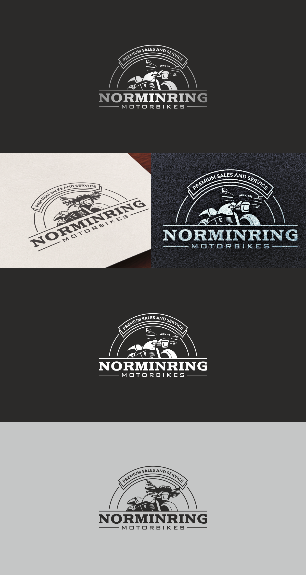 Logo Design by chameerakasundb for Norminring Motorbikes | Design #25355721