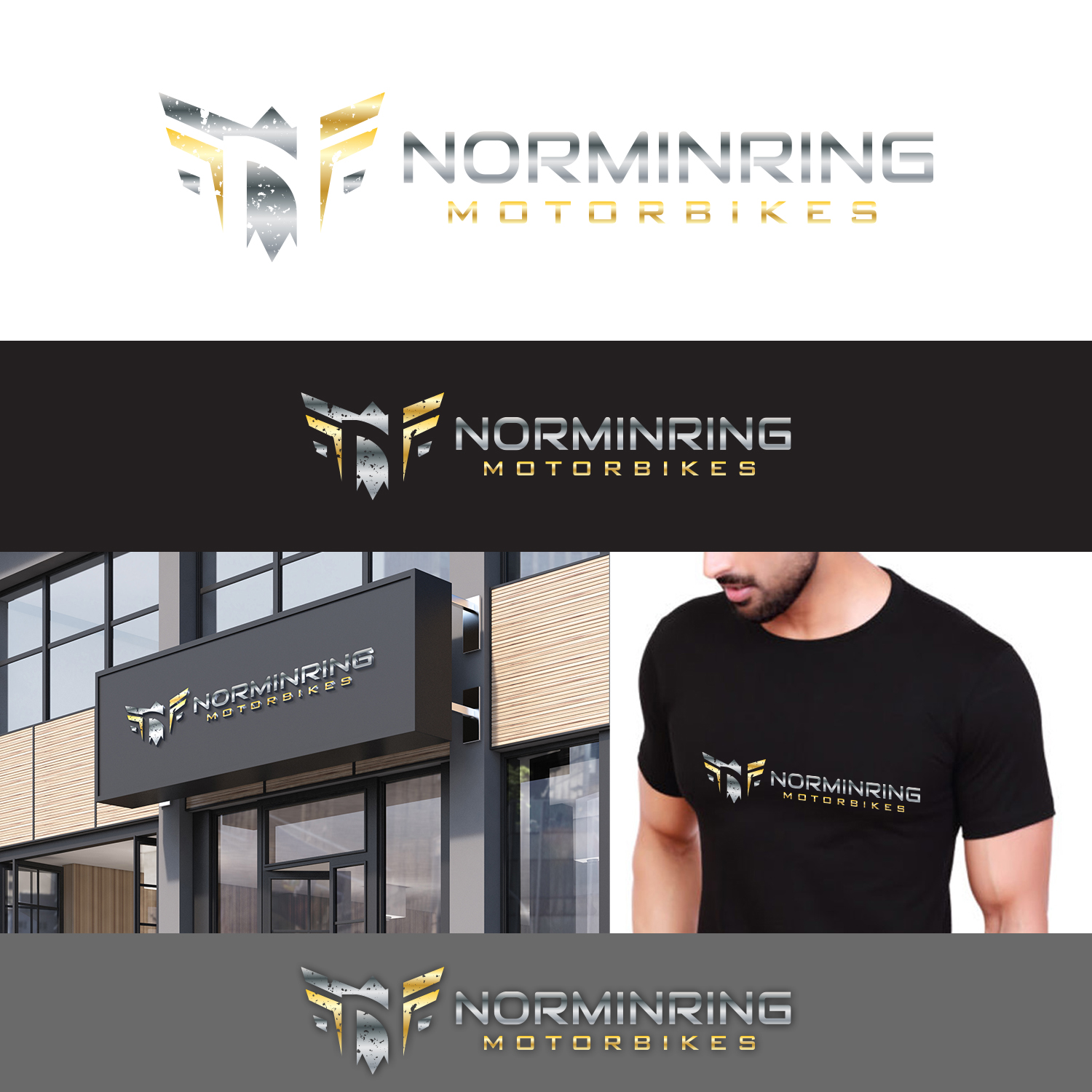 Logo Design by Maxo-Biz for Norminring Motorbikes | Design #25404730