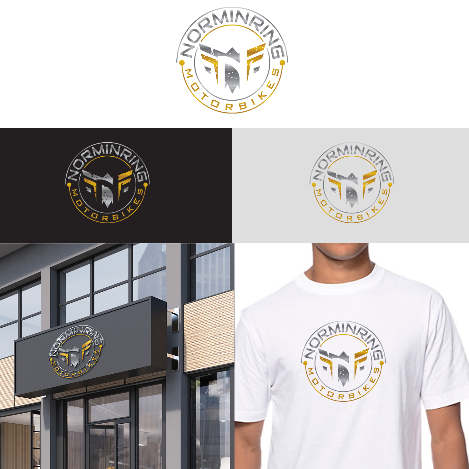 Logo Design by Maxo-Biz for Norminring Motorbikes | Design #25404741