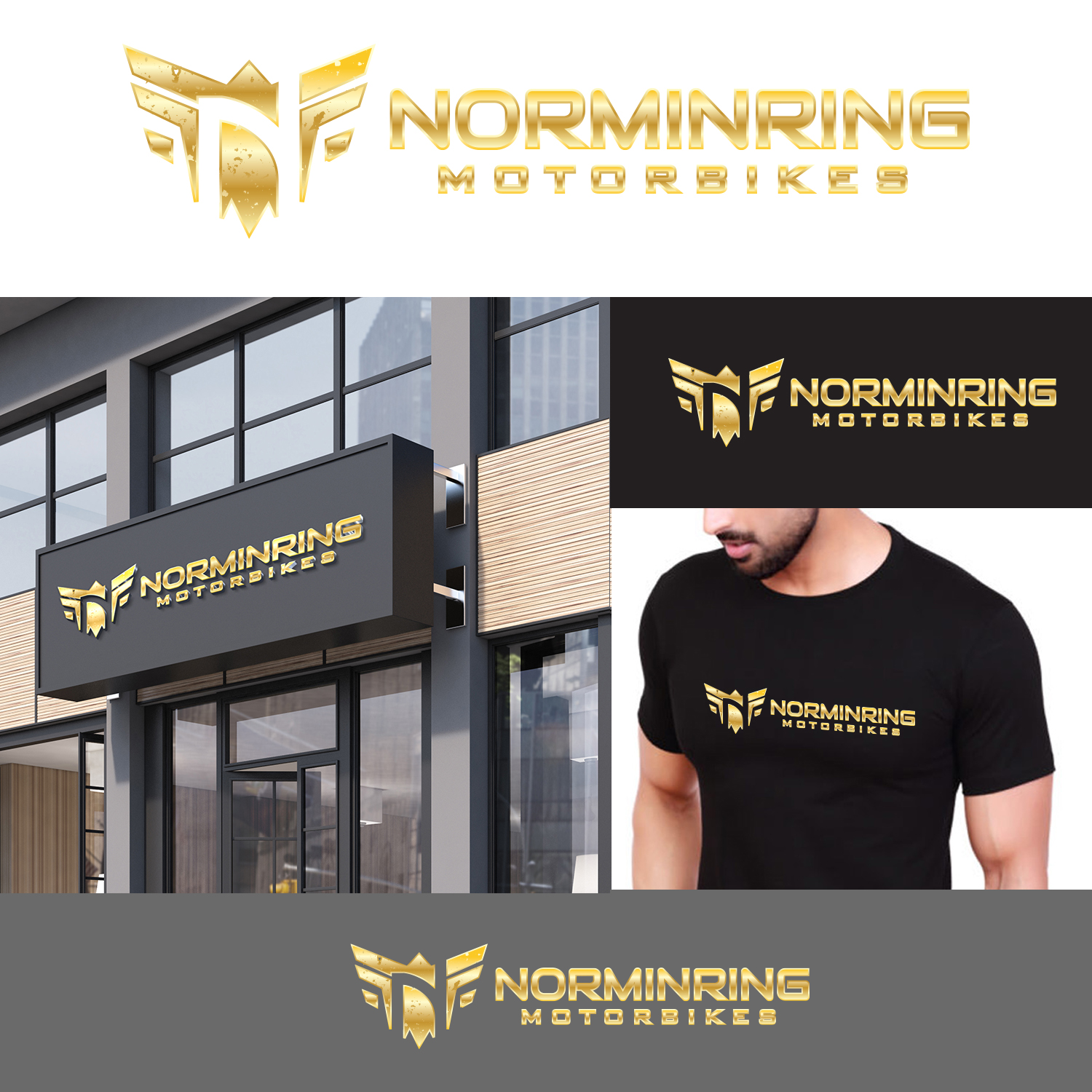 Logo Design by Maxo-Biz for Norminring Motorbikes | Design #25404742