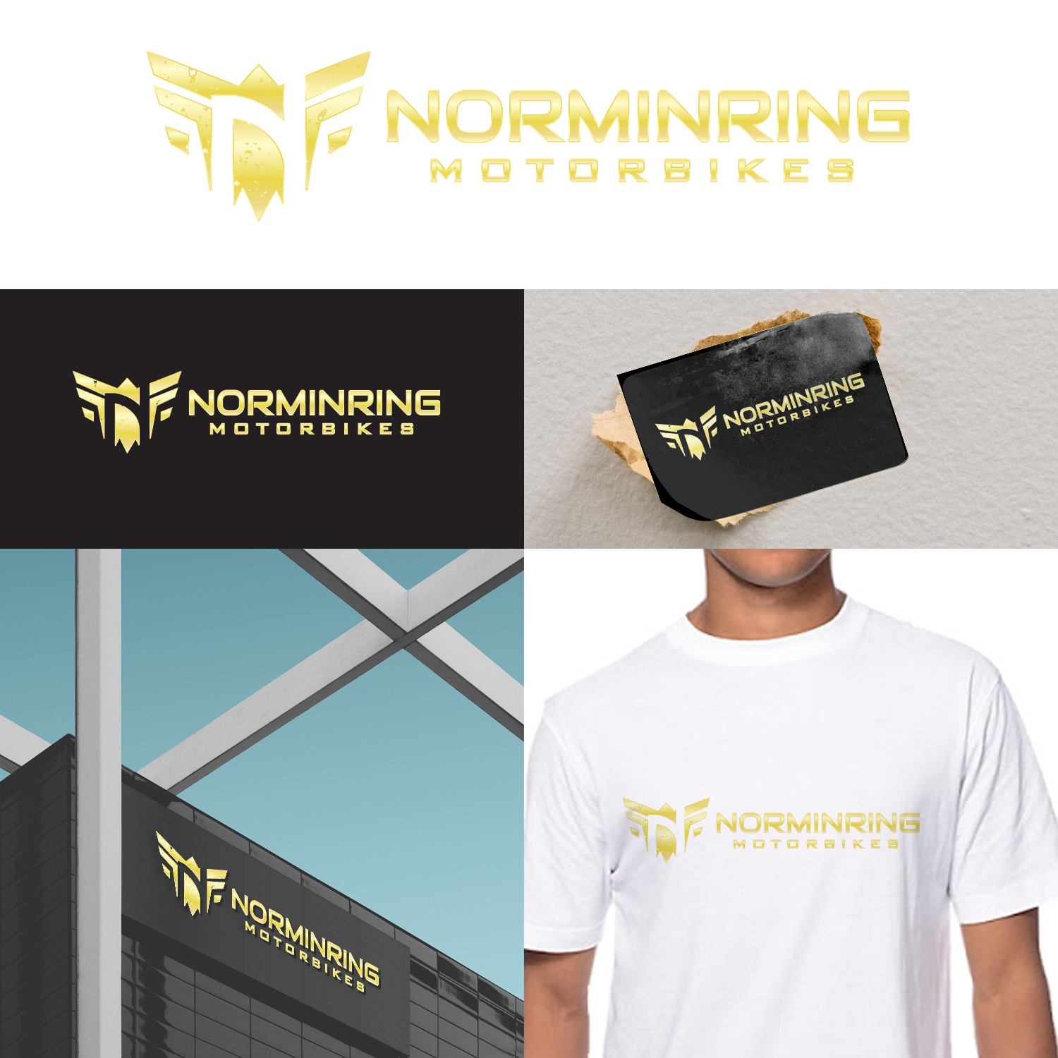 Logo Design by Maxo-Biz for Norminring Motorbikes | Design #25411975